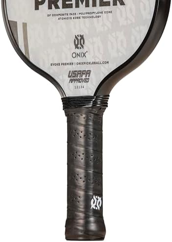 Onix Evoke Premier Professional Tournament Pickleball Paddle Composite Face Impact Paddle Shape for Elite Players in Tou