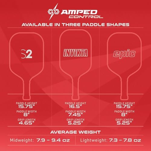 Selkirk Sport Amped Pickleball Paddles | Assembled in The USA | Unrivaled Precision & Control Selkirk Sport Amped Pro