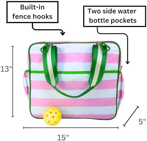 Prepster Women's Pickleball Bag - Durable and Stylish Choice for Pickleball Enthusiasts | Prepster Women's Pickleball B