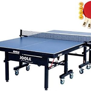 JOOLA Inside Table Tennis Table with Net Set - Quick Assembly, Interactive Playback Mode, Compact Storage