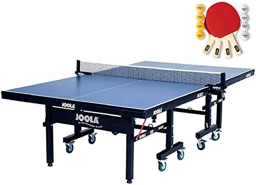 JOOLA Inside Table Tennis Table with Net Set - Quick Assembly, Interactive Playback Mode, Compact Storage