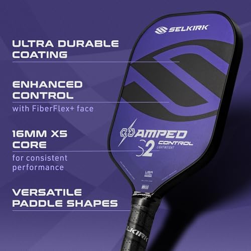 Selkirk Sport Amped Pickleball Paddles | Assembled in The USA | Unrivaled Precision & Control Selkirk Sport Amped Pro