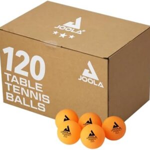 JOOLA Training 3 Star Table Tennis Balls - Regulation 40+mm - For Competition and Recreational Play - Fun as a Cat Toy