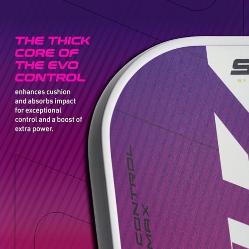 Selkirk Sport SLK Evo Next Gen Pickleball Paddle - G8 Power Carbon Fiber, SpinFlex+ Surface, Evo Power and Control | Se