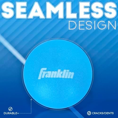 Franklin Sports Ping Pong Balls Official Size Weight White 40mm Table Tennis Durable High Performance 12 Count Pack of 1