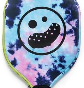 Dill-Fender Neoprene Paddle Cover Protects Pickleball Paddle, 3 Designs for Pickleball Enthusiasts, Outdoor Activity Pro