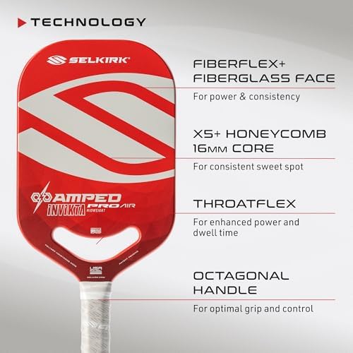 Selkirk Sport Amped Pickleball Paddles | Assembled in The USA | Unrivaled Precision & Control Selkirk Sport Amped Pro