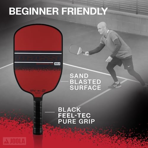 JOOLA Agassi GRAF Champion Pickleball Paddle - Increased Spin & Control - UPA-A Certified - USAP Approved