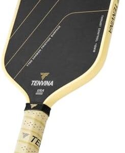 TENVINA Pickleball Paddles, Professional Thermoformed Pickle Ball Paddle, USAPA Approved, Powerful and Larger Sweet Spot