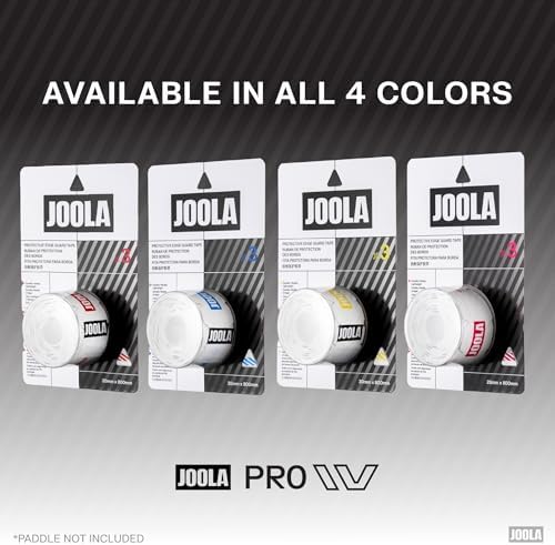 JOOLA Pro IV Pickleball Paddle Edge Tape - Protects Edge Guard & Covers Lead Tape - Fits All Brands & Most Thicknesses -