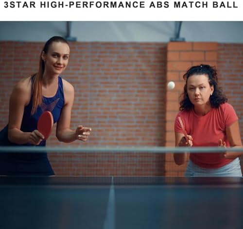 3 Star High Performance ABS Table Tennis Balls - Training, Game
