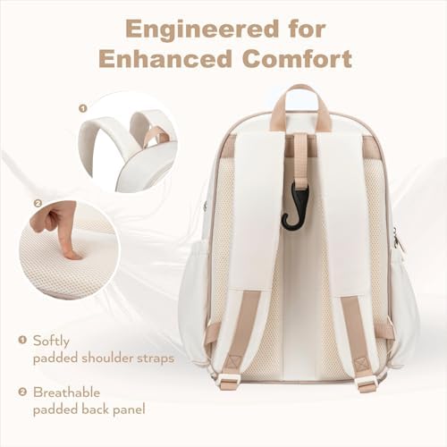 Quilted Pickleball Backpack Women Men Fits 2 to 4 Paddles WaterproofPocket Shoe Compartment