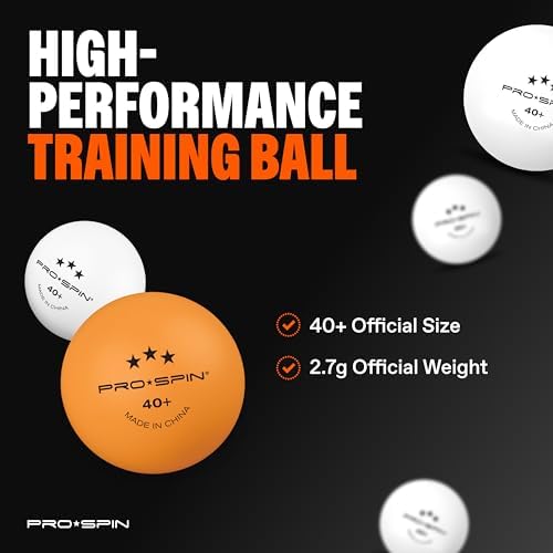 Professional Quality Ping Pong Paddle Set - High-Performance, Premium Rackets | 3-Star Balls | Compact Storage Case | In