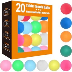 3 Star High Performance ABS Table Tennis Balls - Training, Game