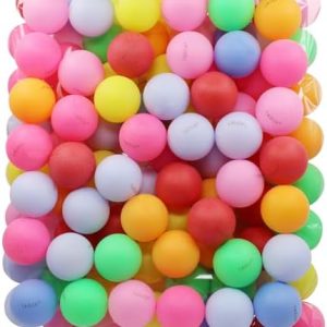 200 Pack Colored Ping Pong Balls for DIY Party Decoration | 100 Pack Multiple Color Table Tennis Ball for DIY Projects