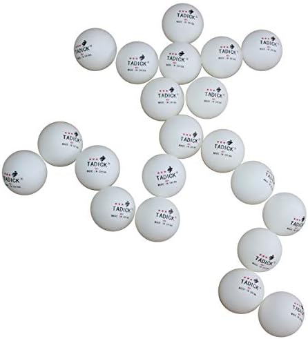 Table Tennis Balls 100 Count 40mm 3-Star Nice Storage Box Indoor Outdoor