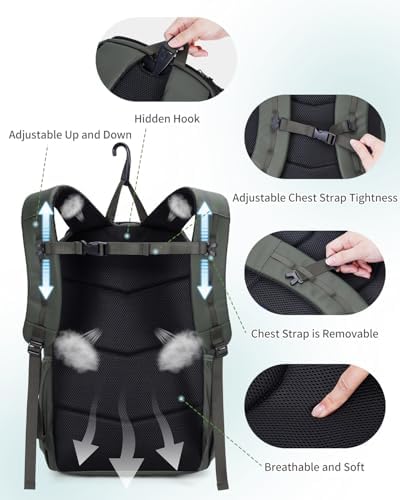 Pickleball Bag Sports Pickleball Backpack with Shoe Compartment Large Men Women Patent Pending