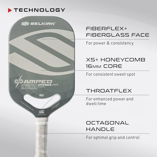 Selkirk Sport Amped Pickleball Paddles | Assembled in The USA | Unrivaled Precision & Control Selkirk Sport Amped Pro