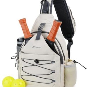 Pickleball Bag for Men and Women Adjustable Shoulder Strap Crossbody Backpack Gifts