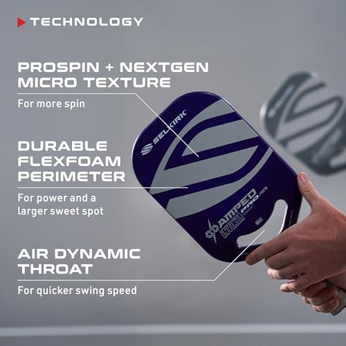 Selkirk Sport Amped Pickleball Paddles | Assembled in The USA | Unrivaled Precision & Control Selkirk Sport Amped Pro