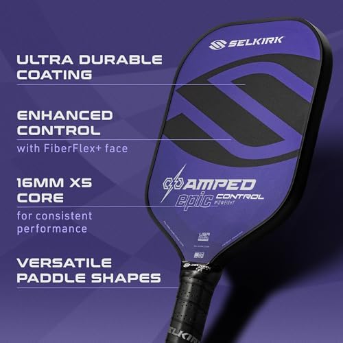 Selkirk Sport Amped Pickleball Paddles | Assembled in The USA | Unrivaled Precision & Control Selkirk Sport Amped Pro