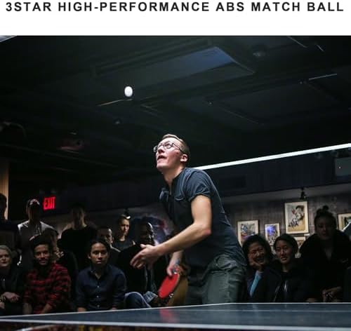 3 Star High Performance ABS Table Tennis Balls - Training, Game