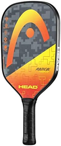 Radical Nite pickleball paddle for improved gameplay in low-light conditions | Radical Nite pickleball paddle with dura