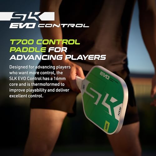 Selkirk Sport SLK Evo Next Gen Pickleball Paddle - G8 Power Carbon Fiber, SpinFlex+ Surface, Evo Power and Control | Se