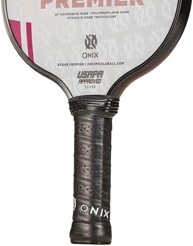 Onix Evoke Premier Professional Tournament Pickleball Paddle Composite Face Impact Paddle Shape for Elite Players in Tou