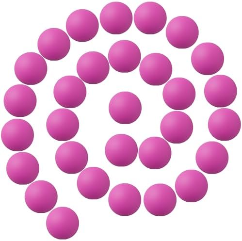 30 Pack 40mm Plastic Ping Pong Balls for Carnival Games Party Outdoor Decoration Handmade DIY Pet