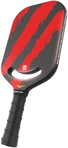 Warping Point Ascent Carbon Fiber Pickleball Paddles for Swing Speed and Maneuverability Players | Warping Point Ascent