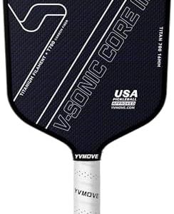 Premium Pickleball Paddle with T700 Raw Carbon Fiber & 16mm STR-Core Power Polymer, Ideal for Pros & Enthusiasts, USAPA