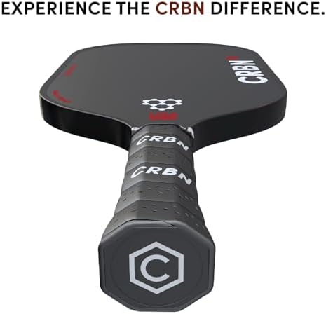 CRBN Pickleball X Series Power Paddle - Carbon Fiber Pickaxe for Enhanced Performance
