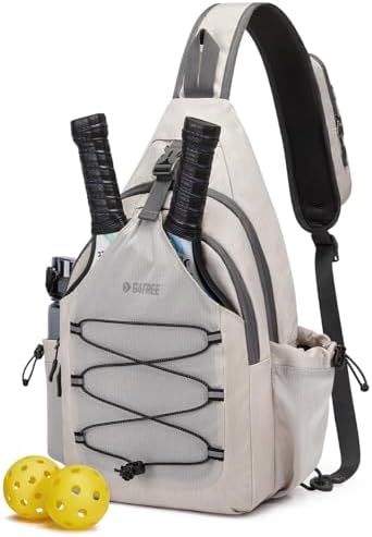 Pickleball Bag Crossbody Sling Bag Gifts for Men Women OEKO-TEX STANDARD 100 Pickleball Backpack