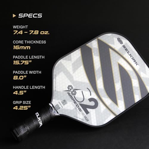 Selkirk Sport Amped Pickleball Paddles | Assembled in The USA | Unrivaled Precision & Control Selkirk Sport Amped Pro