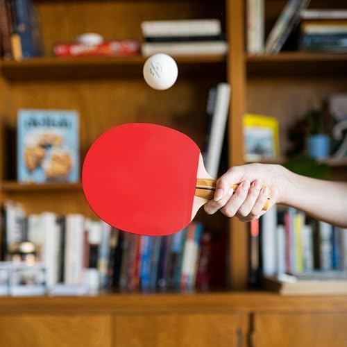 Professional Quality Ping Pong Paddle Set - High-Performance, Premium Rackets | 3-Star Balls | Compact Storage Case | In