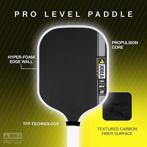 JOOLA Pro IV Pickleball Paddles – Tech Flex Power & Propulsion Core – For Advanced Players – Control and Power on the Co