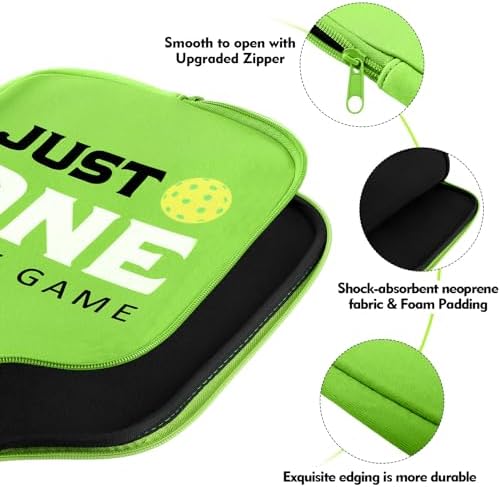 Poen 4 Pcs Ball Paddle Covers Universal Size Gift for Men Women