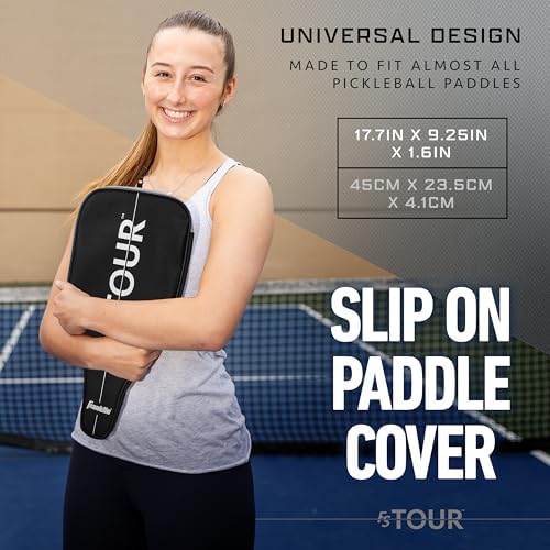 Franklin Sports Protective Pickleball Paddle Cover for Players | Franklin Sports Pickleball Paddle Cover with Fence Hoo