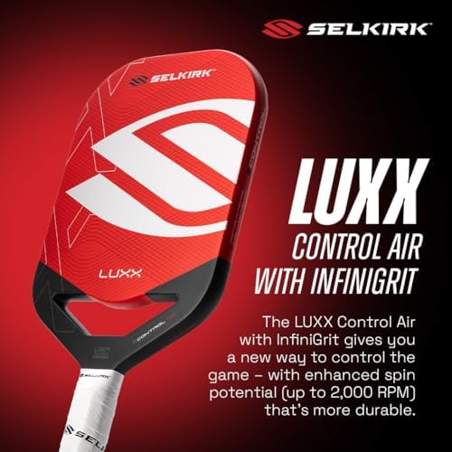 High Performance Selkirk Sport LUXX Control Pickleball Paddle for Ultimate Control and Power | Selkirk Sport LUXX Carbo