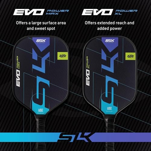 Selkirk Sport SLK Evo Next Gen Pickleball Paddle - G8 Power Carbon Fiber, SpinFlex+ Surface, Evo Power and Control | Se