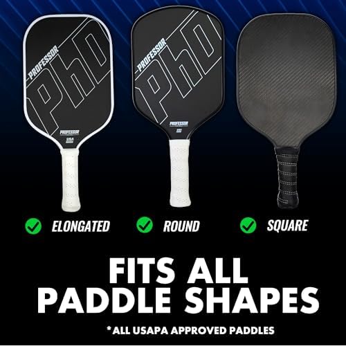 Professor Pickleball Paddle Neoprene Cover - Travel & Protection - Pickleball Players - Prevents Scratches & Dents
