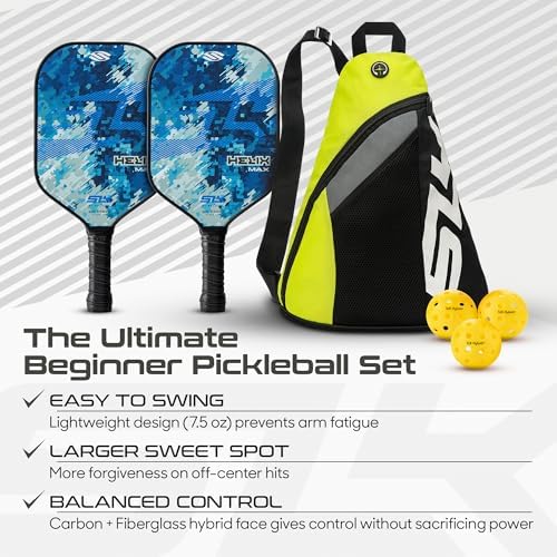 Selkirk Sport SLK Helix Pro Pickleball Paddle | Thermoformed Carbon Fiber | Unmatched Control