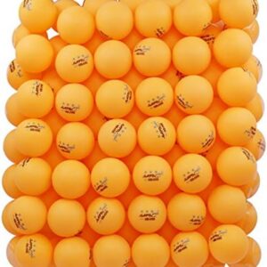 MAPOL 3-Star Orange Practice Ping Pong Balls Advanced Table Tennis Balls 100 Counts