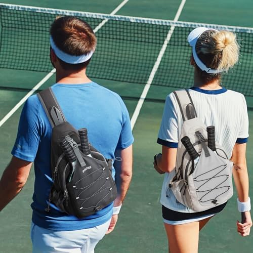 Pickleball Bag Crossbody Sling Bag Gifts for Men Women OEKO-TEX STANDARD 100 Pickleball Backpack