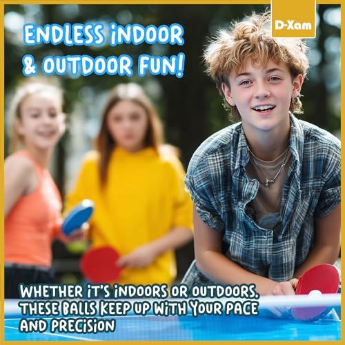 Professional ABS Ping Pong Balls White 15 or 50 Pack for Training & Practice | Durable High Performance 40mm Official S