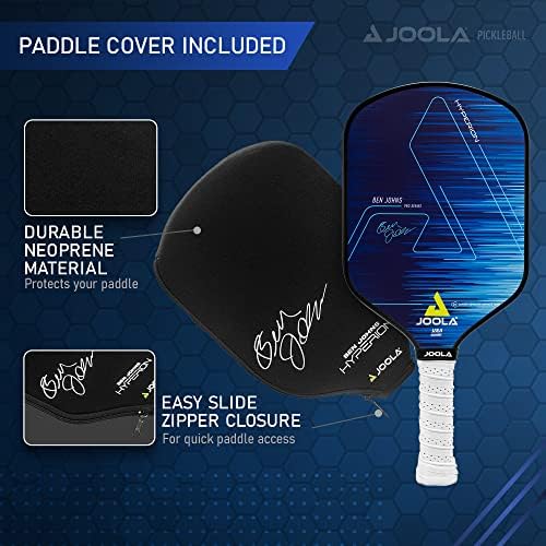 JOOLA Ben Johns Hyperion Carbon Fiber Pickleball Paddle for Increased Power and Spin | JOOLA Ben Johns Hyperion Pickleb