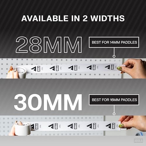 JOOLA Clear Edge Guard Tape - Protects Pickleball Paddle Edge Guard & Covers Lead Tape - Fits All Brands and Most Paddle