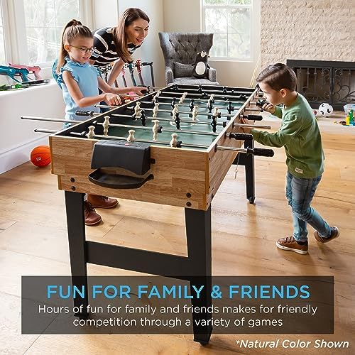Best Choice Products 10-in-1 Combo Game Table Set for Home & Game RoomFriends & Family2x4ftHockey, Foosball, Pool, Shuff