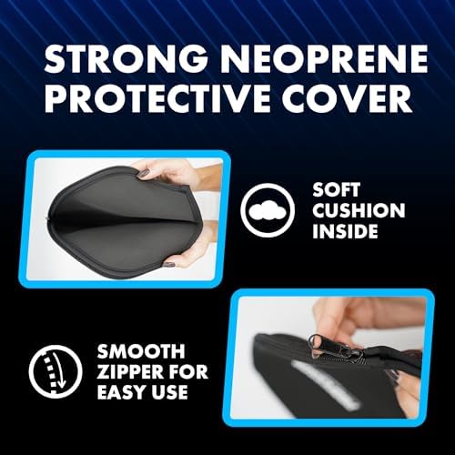 Professor Pickleball Paddle Neoprene Cover - Travel & Protection - Pickleball Players - Prevents Scratches & Dents